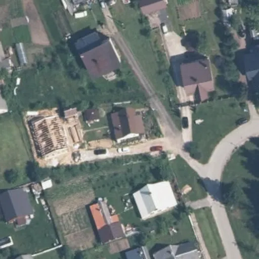 Vaizdas iš viršaus: Jaunimo g. 43, Mickūnai
