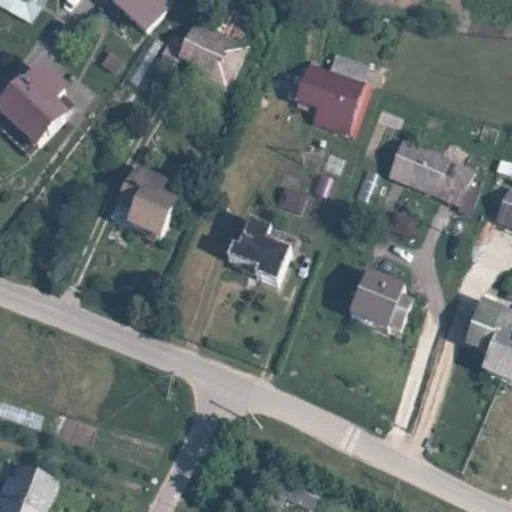 Vaizdas iš viršaus: Darbininkų g. 12, Mickūnai