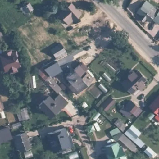 Vaizdas iš viršaus: Vilniaus g. 21, Nemenčinė
