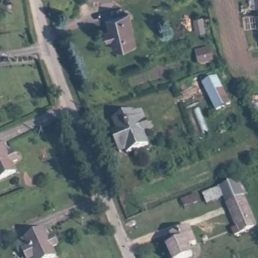 Vaizdas iš viršaus: Darbininkų g. 24, Mickūnai
