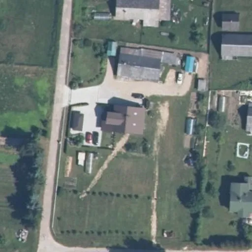Vaizdas iš viršaus: Mechanizatorių g. 23, Grigaičiai