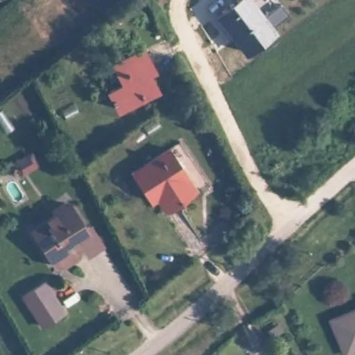 Vaizdas iš viršaus: Žalioji g. 17, Didžioji Riešė