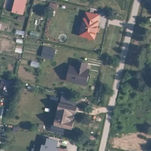 Vaizdas iš viršaus: Vaivorykštės g. 11, Riešė