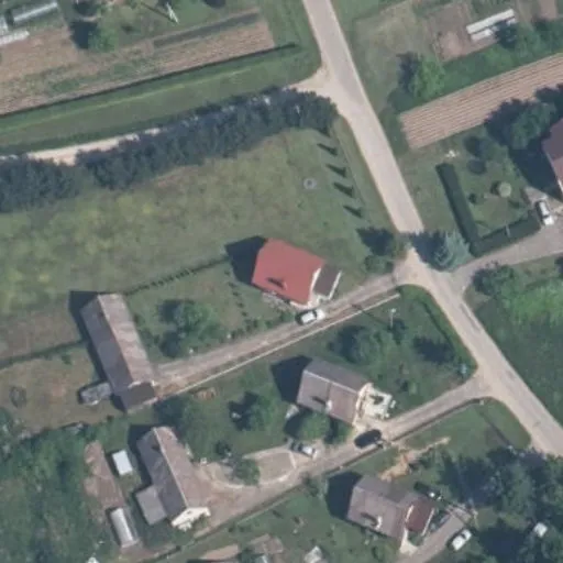 Vaizdas iš viršaus: Darbininkų g. 17, Mickūnai