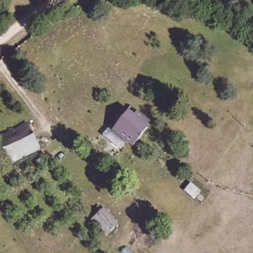 Vaizdas iš viršaus: Beržų g. 7, Pakniškės