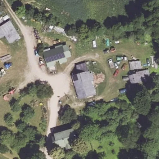 Vaizdas iš viršaus: Bažnyčios g. 8, Antazavė