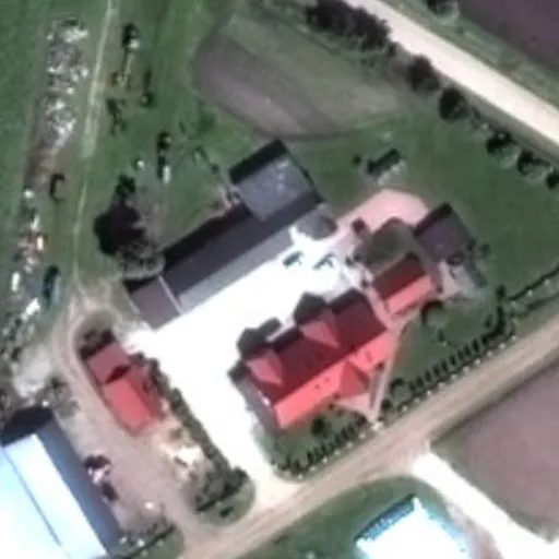 Vaizdas iš viršaus: Senvagės g. 1, Galzdonai