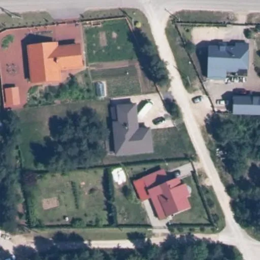 Vaizdas iš viršaus: Ramybės g. 11, Račkūnai