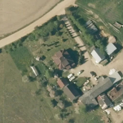 Vaizdas iš viršaus: Ąžuolo g. 2, Natkiškiai