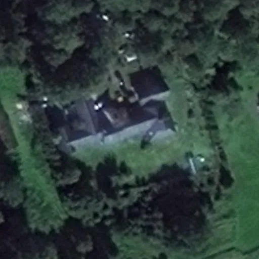 Vaizdas iš viršaus: Nemuno g. 127, Endriušiai