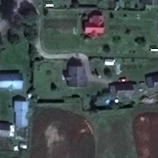Vaizdas iš viršaus: Sodų g. 3, Didieji Baušiai