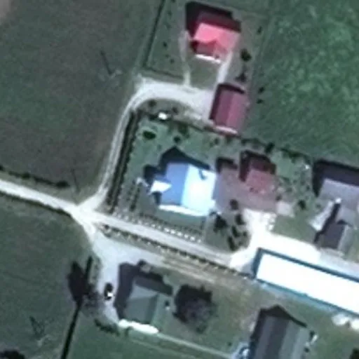 Vaizdas iš viršaus: Bažnyčios g. 63, Butrimonys