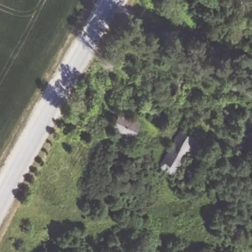 Vaizdas iš viršaus: Žalioji g. 53, Krivaičiai
