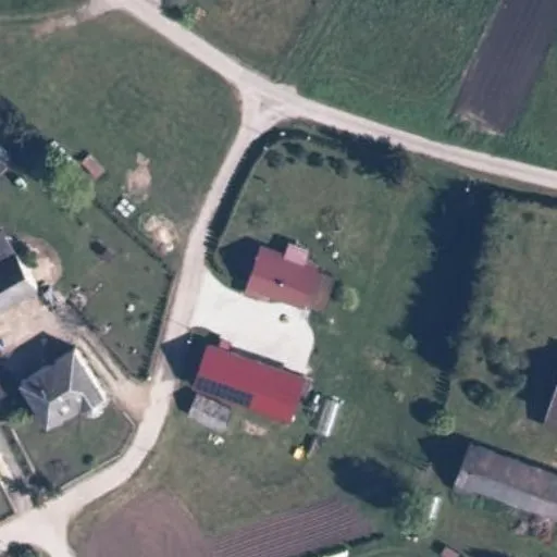 Vaizdas iš viršaus: Pievų g. 6, Kražiai