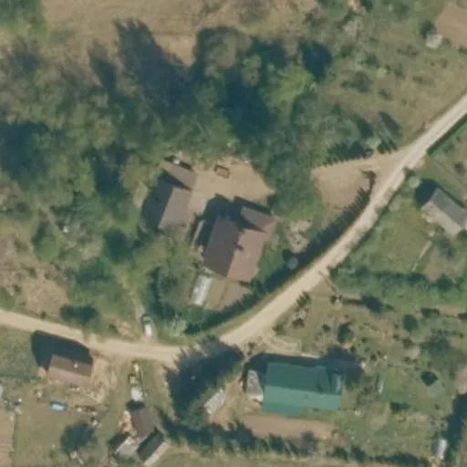 Vaizdas iš viršaus: Beržų g. 10, Kuršėnai