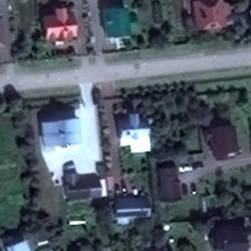 Vaizdas iš viršaus: Statybininkų g. 4, Šalčininkai