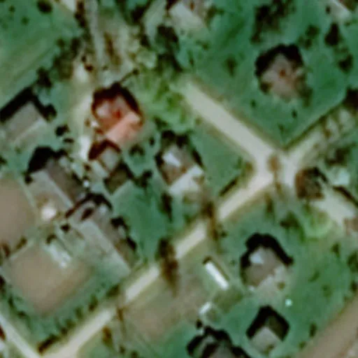 Vaizdas iš viršaus: Ąžuolo g. 16, Adutiškis