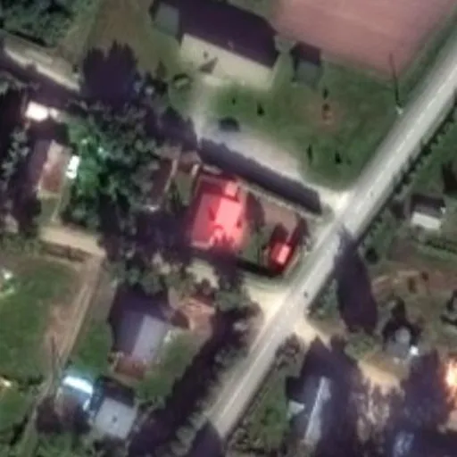 Vaizdas iš viršaus: Paupio g. 1, Jaskonys