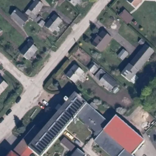 Vaizdas iš viršaus: Dariaus ir Girėno g. 14, Viduklė