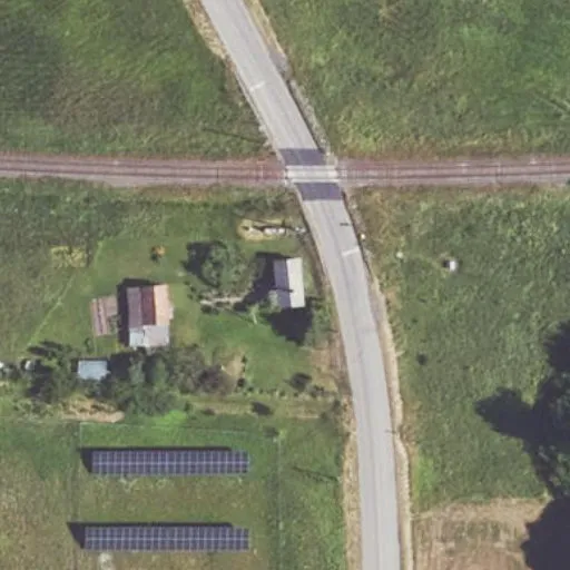 Vaizdas iš viršaus: Šiaulių g. 1A, Berčiūnai