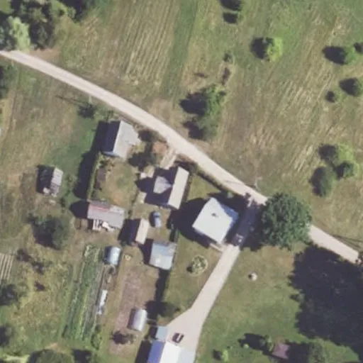 Vaizdas iš viršaus: Vakoniškio g. 17, Šeduva