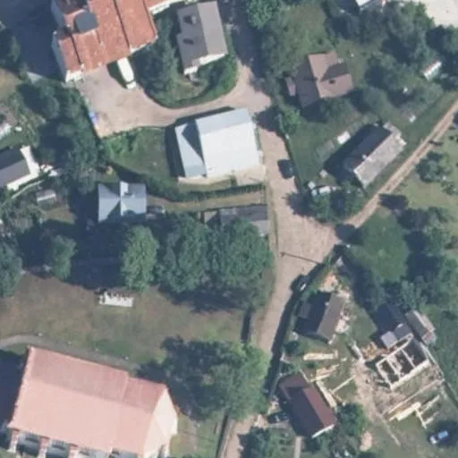 Vaizdas iš viršaus: V. Sladkevičiaus g. 8, Merkinė