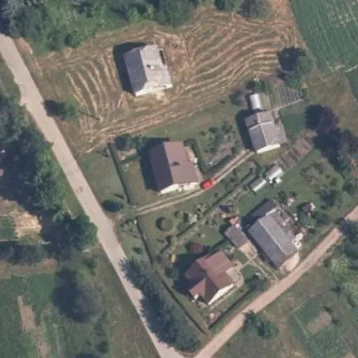 Vaizdas iš viršaus: Statybininkų g. 4, Pilviškiai