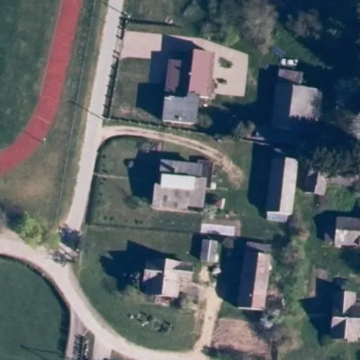 Vaizdas iš viršaus: Sportininkų g. 3, Kaltinėnai