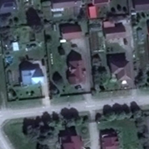 Vaizdas iš viršaus: Statybininkų g. 9, Šalčininkai