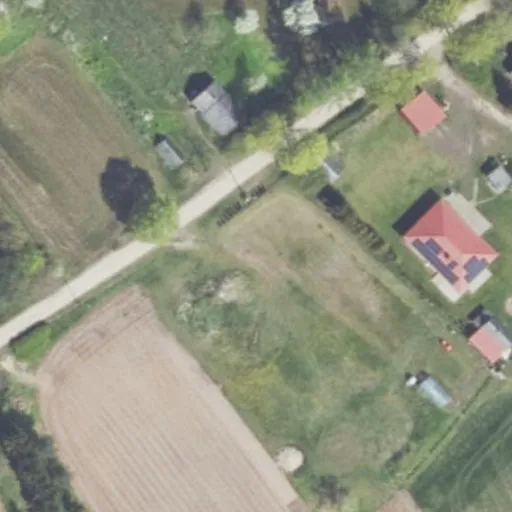 Vaizdas iš viršaus: Žemutinės Batėgalos kel. 18, Batėgala