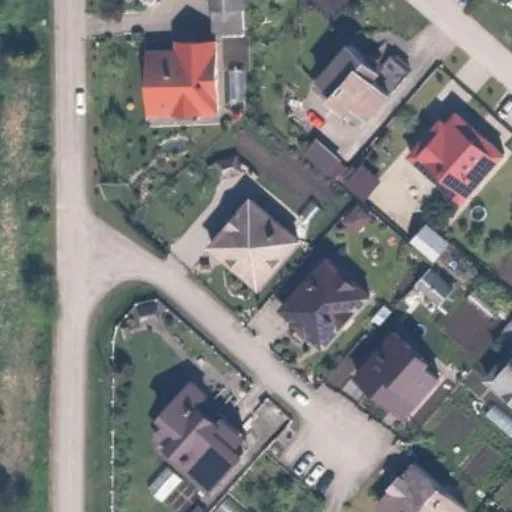 Vaizdas iš viršaus: Talkininkų g. 14, Radviliškis