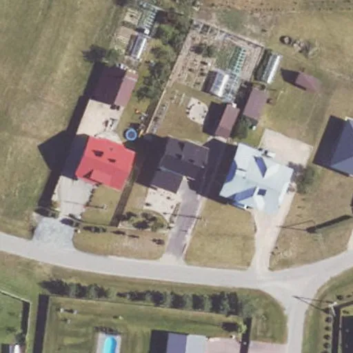 Vaizdas iš viršaus: Dvaro g. 16, Molainiai