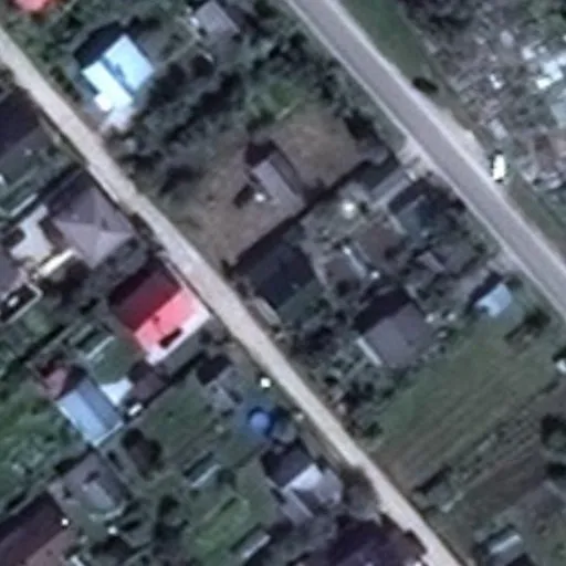 Vaizdas iš viršaus: Uogų g. 32, Šalčininkai