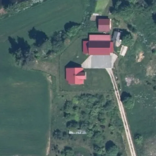 Vaizdas iš viršaus: Bartų g. 1D, Aleksandriškės