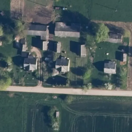 Vaizdas iš viršaus: Gluosnių g. 31, Milžavėnai