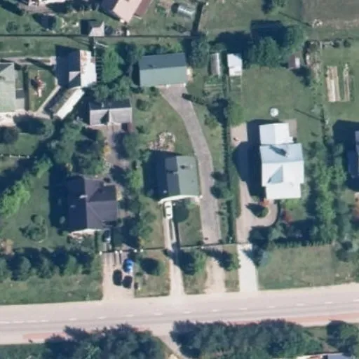 Vaizdas iš viršaus: Dvaro g. 4, Elektrėnai