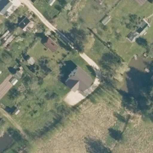 Vaizdas iš viršaus: Erelių g. 33, Struikai