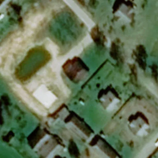 Vaizdas iš viršaus: Ąžuolo g. 38, Adutiškis