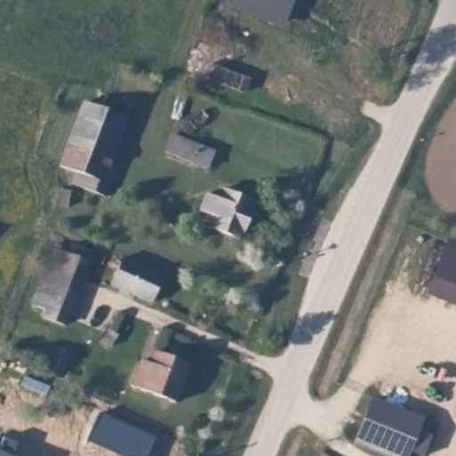 Vaizdas iš viršaus: Atramos g. 6, Tamošiai