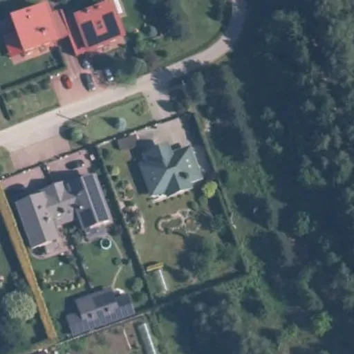 Vaizdas iš viršaus: Kampinė g. 2, Didžioji Riešė