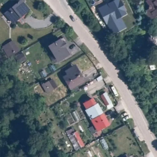 Vaizdas iš viršaus: Kauno Vokės g. 54, Grigiškės