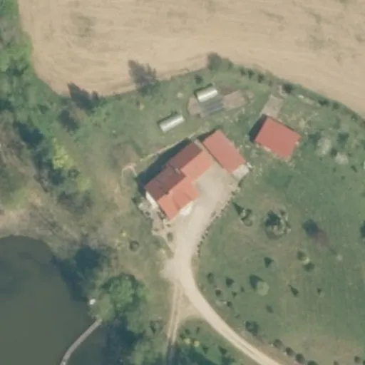 Vaizdas iš viršaus: Įkalnės g. 5, Galčiai