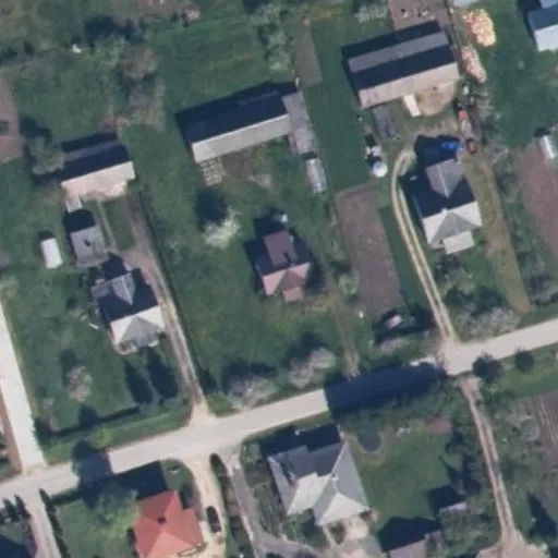 Vaizdas iš viršaus: Gėlių g. 17, Viduklė
