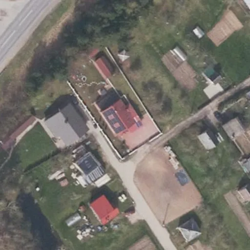 Vaizdas iš viršaus: Eigulių g. 1, Prienai
