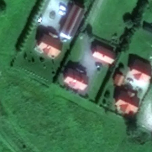 Vaizdas iš viršaus: Lakštingalų g. 7C, Rusnė