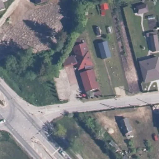 Vaizdas iš viršaus: M. Mažvydo g. 53, Radviliškis