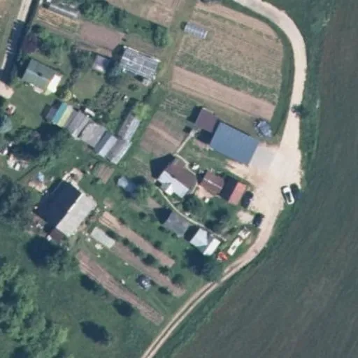 Vaizdas iš viršaus: Šaltinių g. 4, Aukštieji Semeniukai