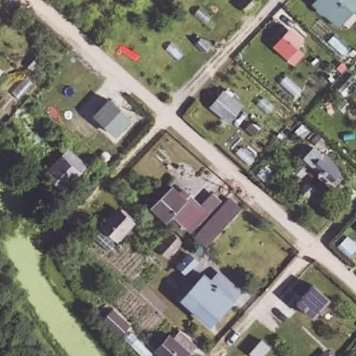 Vaizdas iš viršaus: Rožių g. 10, Šeškai