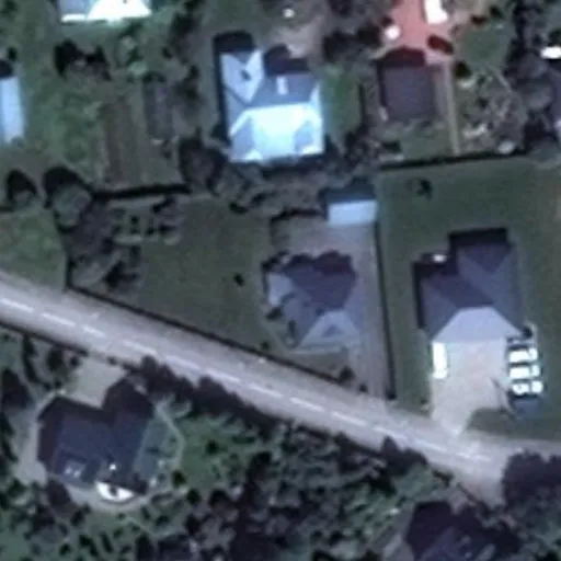Vaizdas iš viršaus: Statybininkų g. 15, Šalčininkai