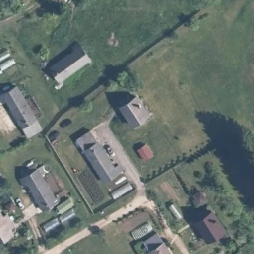 Vaizdas iš viršaus: Naujoji g. 8, Giedraičiai